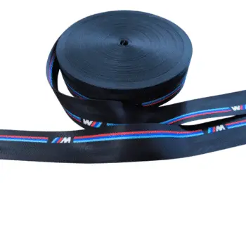 Fita poliester tipo cinto de Segurança ▪ BMW Com letra “M”